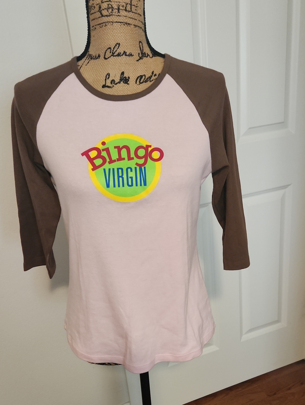 Cute 'Bingo Virgin' District Women's Tee